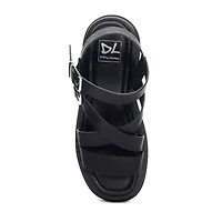 Dirty Laundry Khan Womens Footbed Sandals