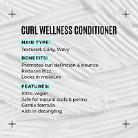 Malibu C Curl Wellness Conditioner 9 oz.