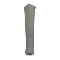 Journee Collection Womens Langly Wedge Heel Dress Boots