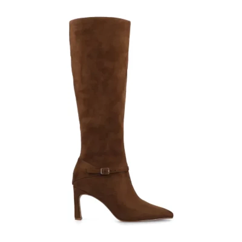 Journee Collection Womens Elara Stiletto Heel Dress Boots