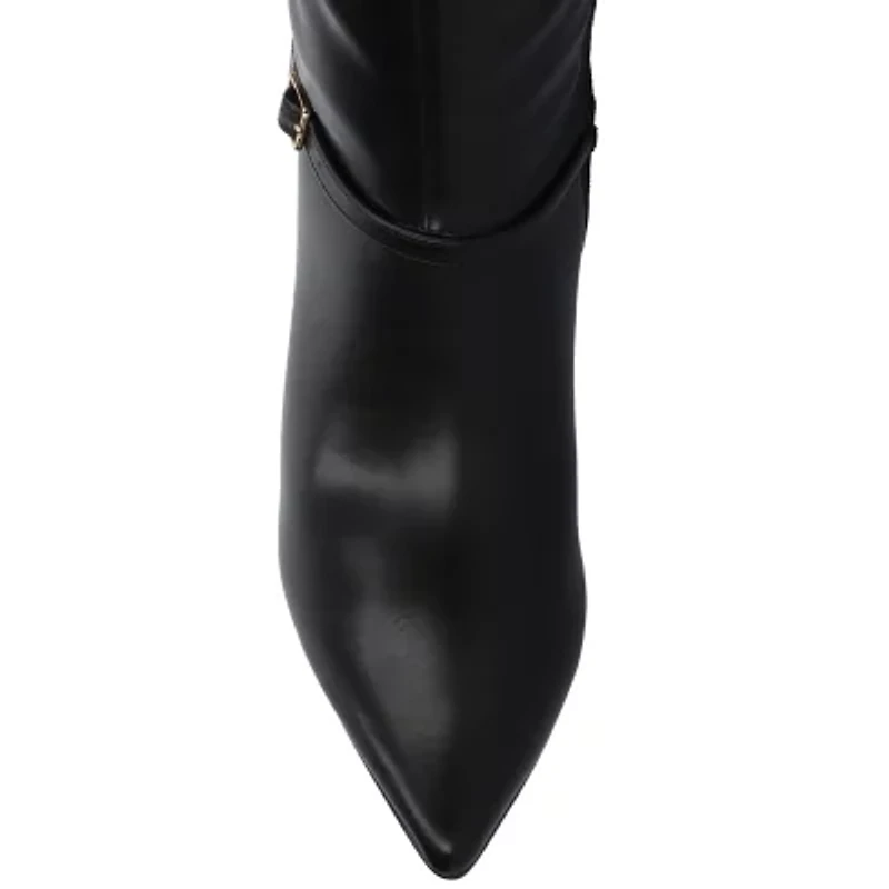 Journee Collection Womens Elara Stiletto Heel Dress Boots