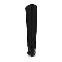 Journee Collection Womens Langly-Wc Wide Calf Wedge Heel Dress Boots