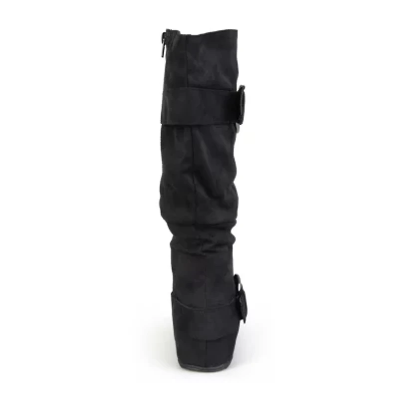 Journee Collection Womens Jester Wide Calf Slouch Boots