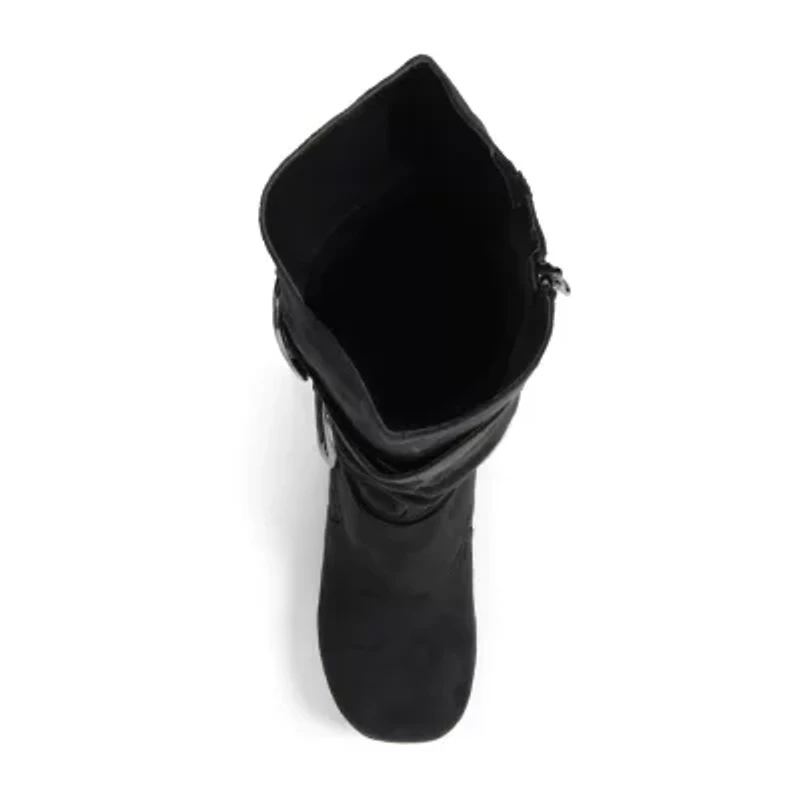 Journee Collection Womens Jester Wide Calf Slouch Boots