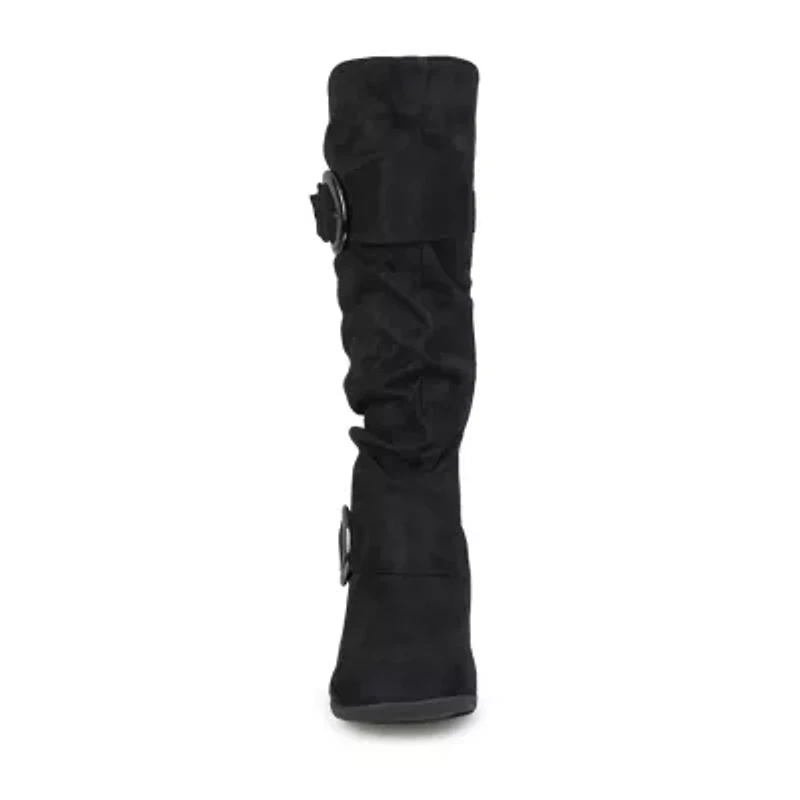 Journee Collection Womens Jester Extra Wide Calf Slouch Boots