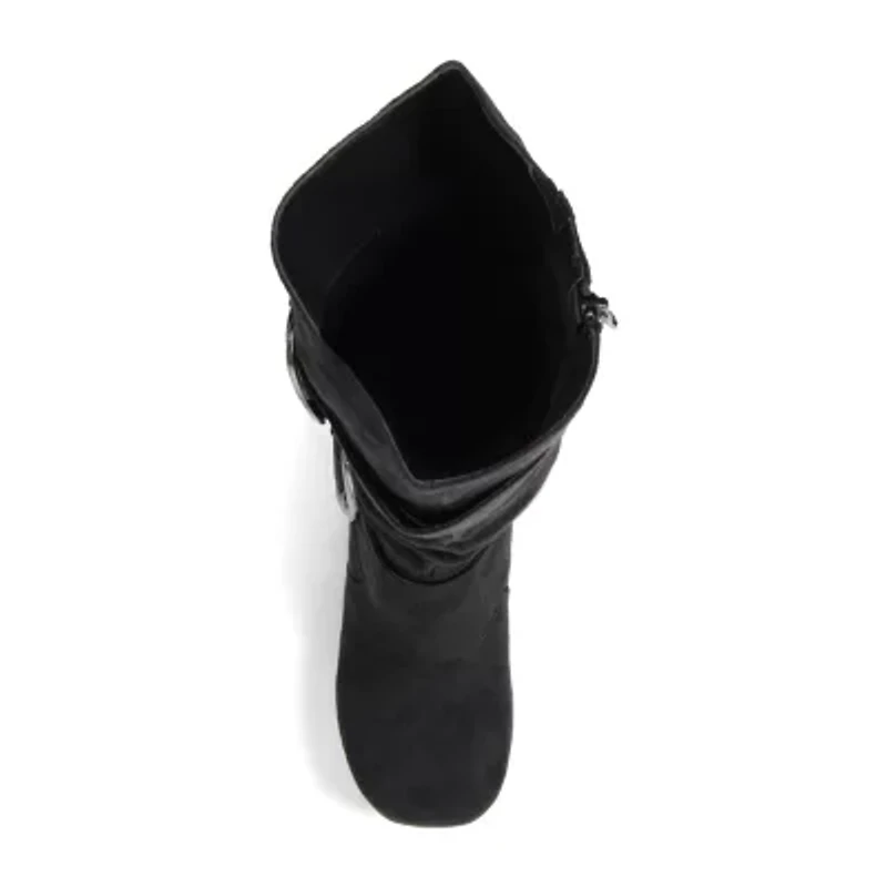 Journee Collection Womens Jester Extra Wide Calf Slouch Boots