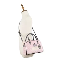 Juicy By Juicy Couture Crowing Glory Quilted Velour Bowler Satchel