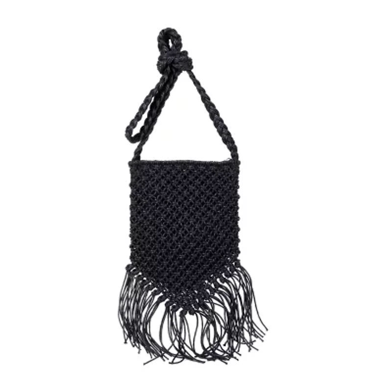 Karla Hanson Boho Macrame Ii Crossbody Bag