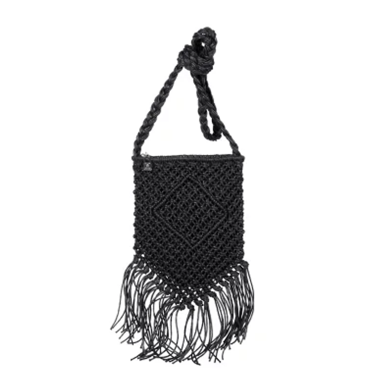 Karla Hanson Boho Macrame Ii Crossbody Bag