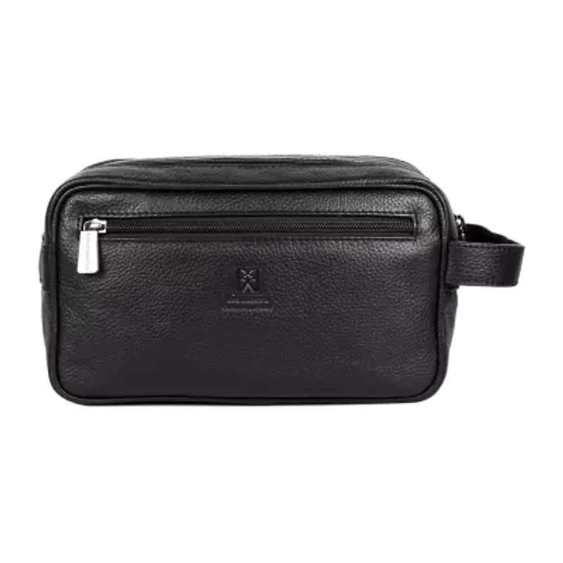 Karla Hanson Roger Leather Toiletry Organizer Bag Attache