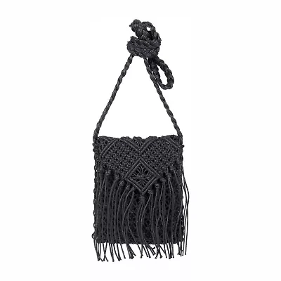 Karla Hanson Boho Macrame Iii Crossbody Bag