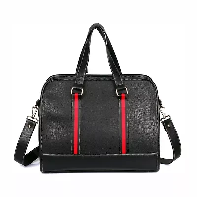 Karla Hanson Rogers Duffel Bag Striped Duffel Bag
