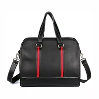 Karla Hanson Rogers Duffel Bag Striped Duffel Bag