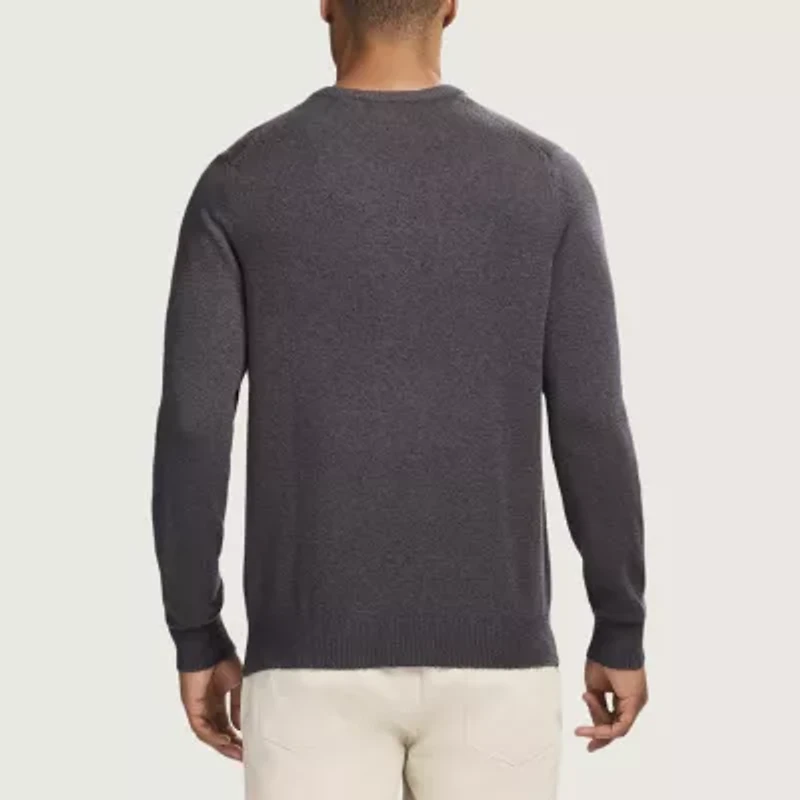 IZOD Mens Crew Neck Long Sleeve Pullover Sweater