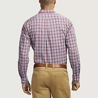 IZOD Performance Comfort Mens Long Sleeve Classic Fit Stretch Fabric Button-Down Shirt