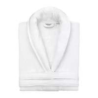 Linum Home Textiles Personalized Anovia Bathrobe Unisex Adult Velour Long Sleeve Length Robe