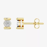Yes, Please!, (G/I2) Womens 1/10 CT. T.W. Lab Grown White Diamond 14K Gold Over Silver 2-pc. Jewelry Set