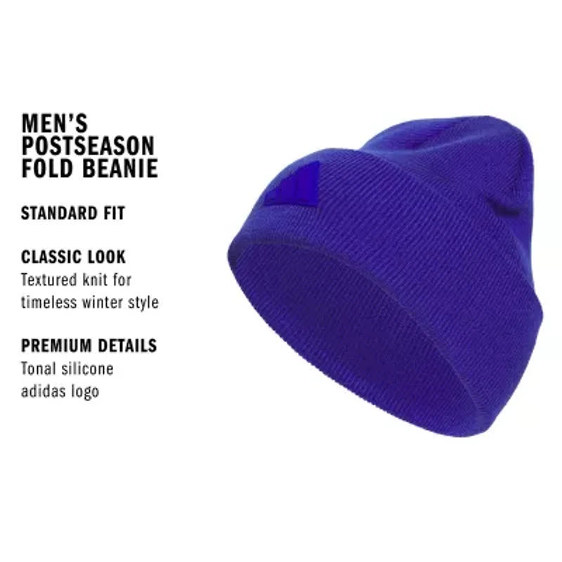 adidas Postseason Fold Mens Beanie