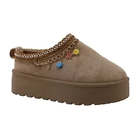 Olivia & Kate Little Big Kid Girls Flat Heel Clogs
