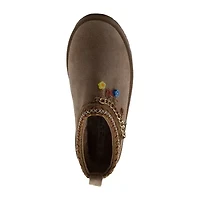 Olivia & Kate Little Big Kid Girls Flat Heel Clogs