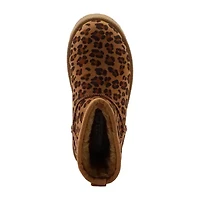 Olivia & Kate Little Big Kid Girls Flat Heel Winter Boots