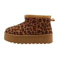 Olivia & Kate Little Big Kid Girls Flat Heel Winter Boots