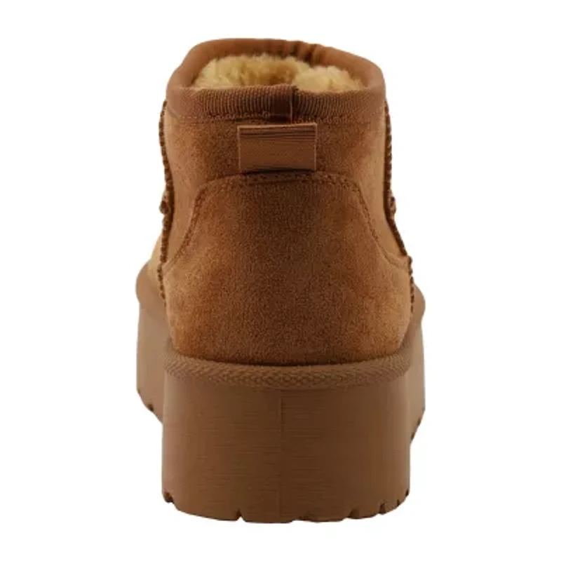 Olivia & Kate Little Big Kid Girls Flat Heel Winter Boots