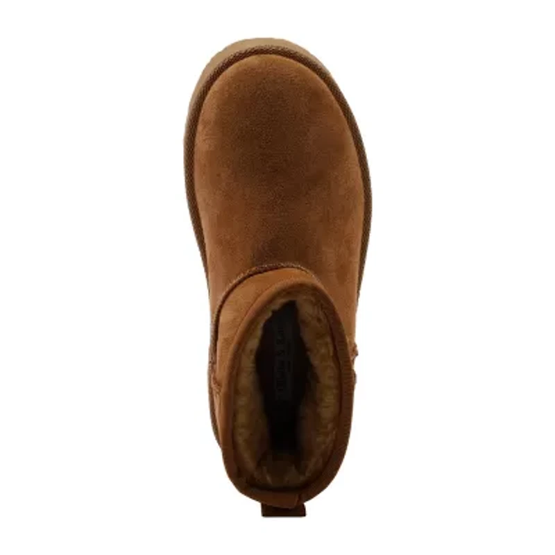 Olivia & Kate Little Big Kid Girls Flat Heel Winter Boots