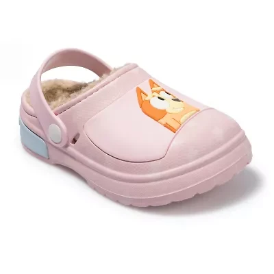 Toddler Girls Bluey Cozy Clog