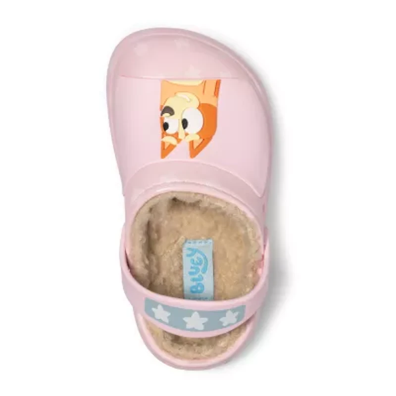 Toddler Girls Bluey Cozy Clog