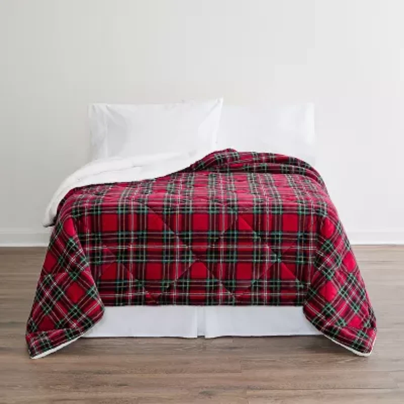 North Pole Trading Co. Mink To Sherpa Reversible Comforter