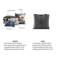 Bebejan 5-pc. Midweight Reversible Comforter Set
