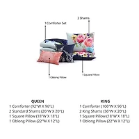 Bebejan 5-pc. Midweight Reversible Comforter Set