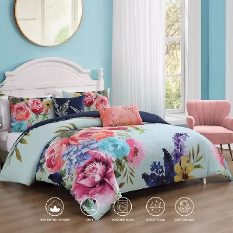 Bebejan 5-pc. Midweight Reversible Comforter Set