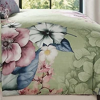 Bebejan Lilac Cascade 5-pc. Midweight Reversible Comforter Set