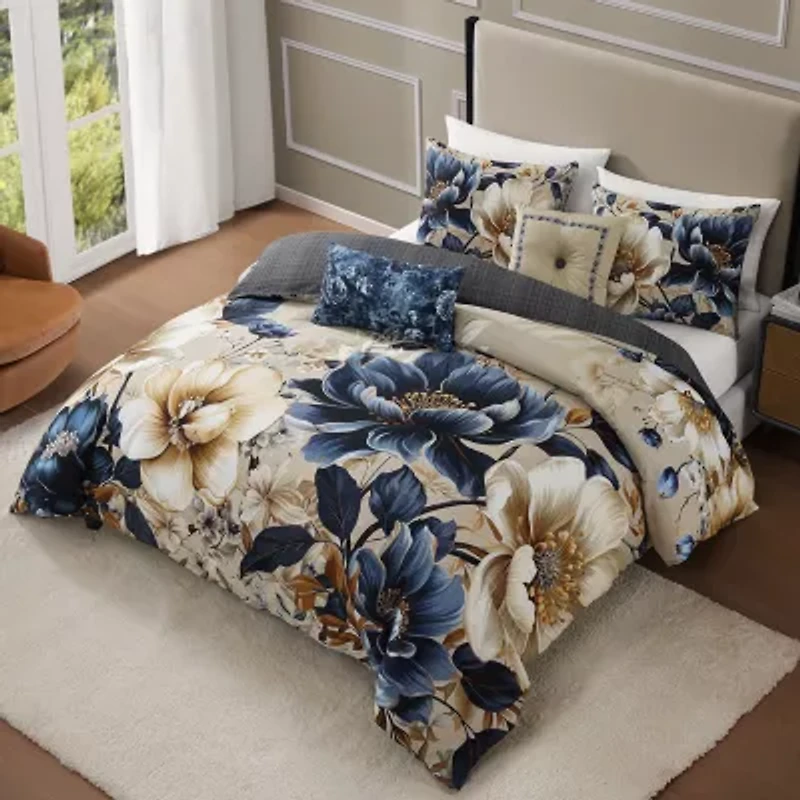 Bebejan English Manor 5-pc. Midweight Reversible Comforter Set
