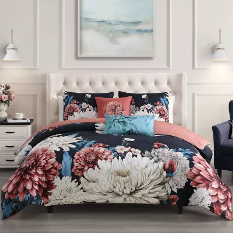 Bebejan English Manor 5-pc. Midweight Reversible Comforter Set