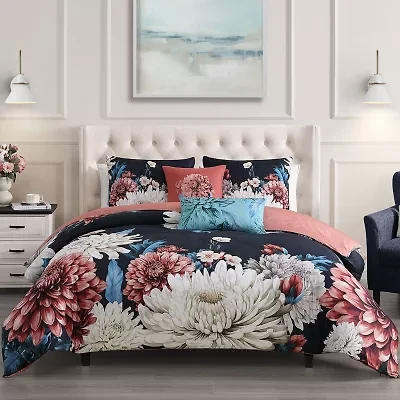 Bebejan English Manor 5-pc. Midweight Reversible Comforter Set