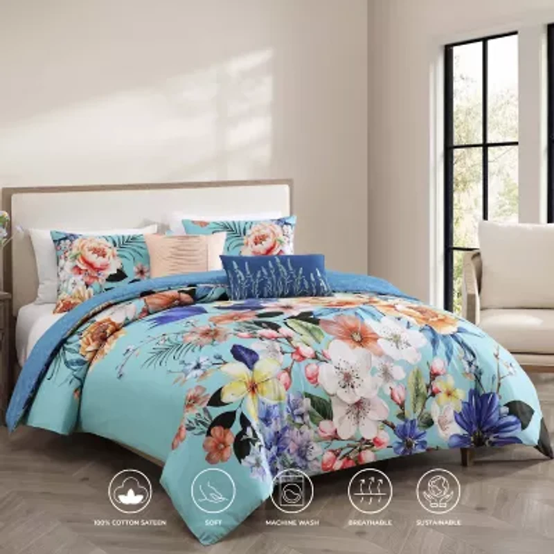 Bebejan 5-pc. Reversible Comforter Set