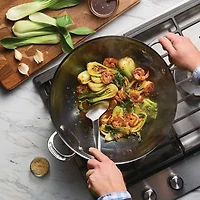 Anolon Nitride Carbon Steel 14" Wok
