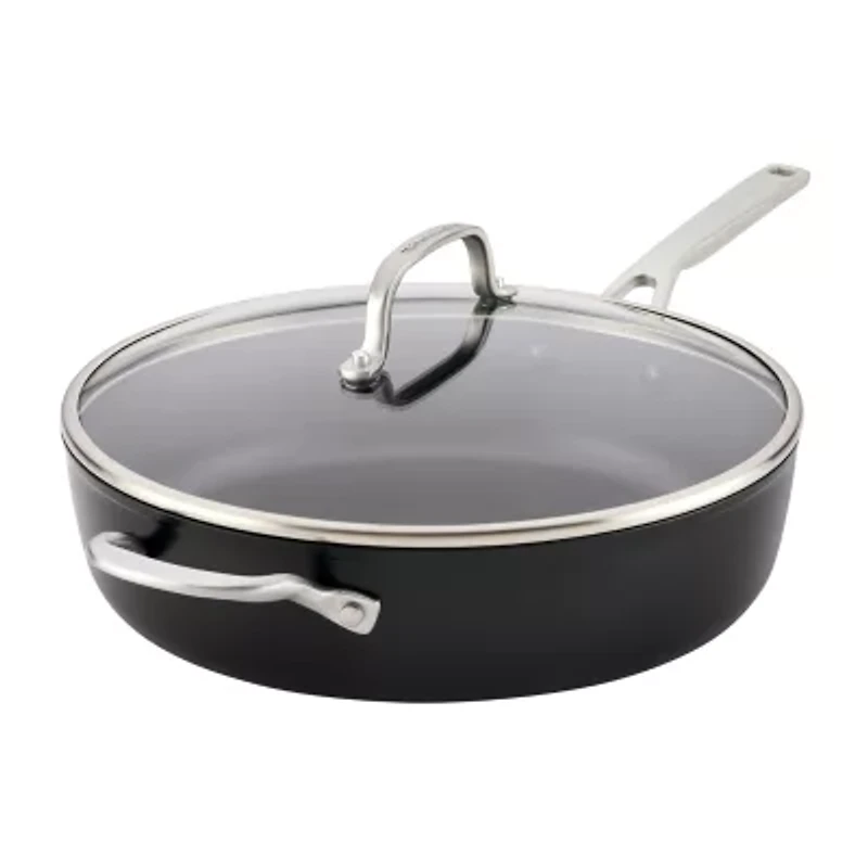 KitchenAid Hard Anodized 5-qt. Covered Saute Pan