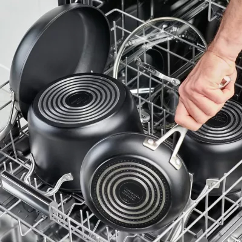 KitchenAid Hard Anodized 5-qt. Covered Saute Pan