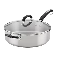 Farberware Stainless Steel 6-qt. Covered Saute Pan