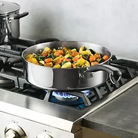 Farberware Stainless Steel 6-qt. Covered Saute Pan