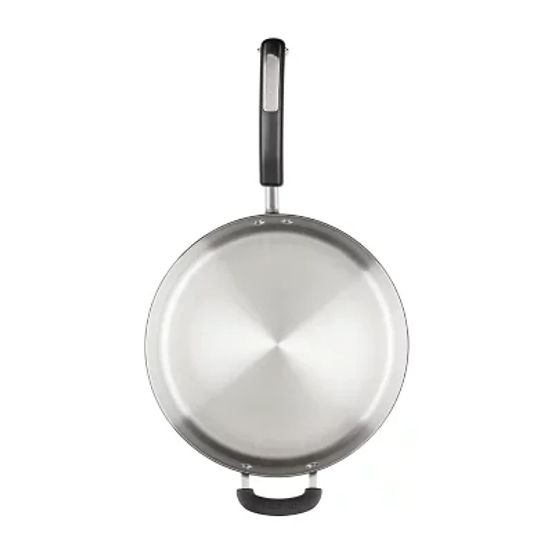 Farberware Stainless Steel 6-qt. Covered Saute Pan