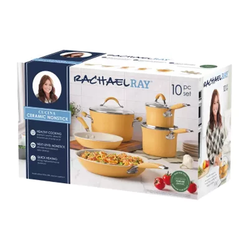 Rachael Ray 10-pc. Cookware Set