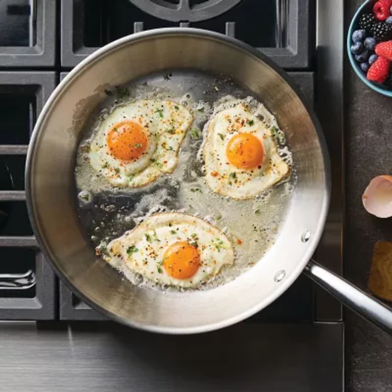 Rachael Ray Stainless Steel 12.5" Skillet