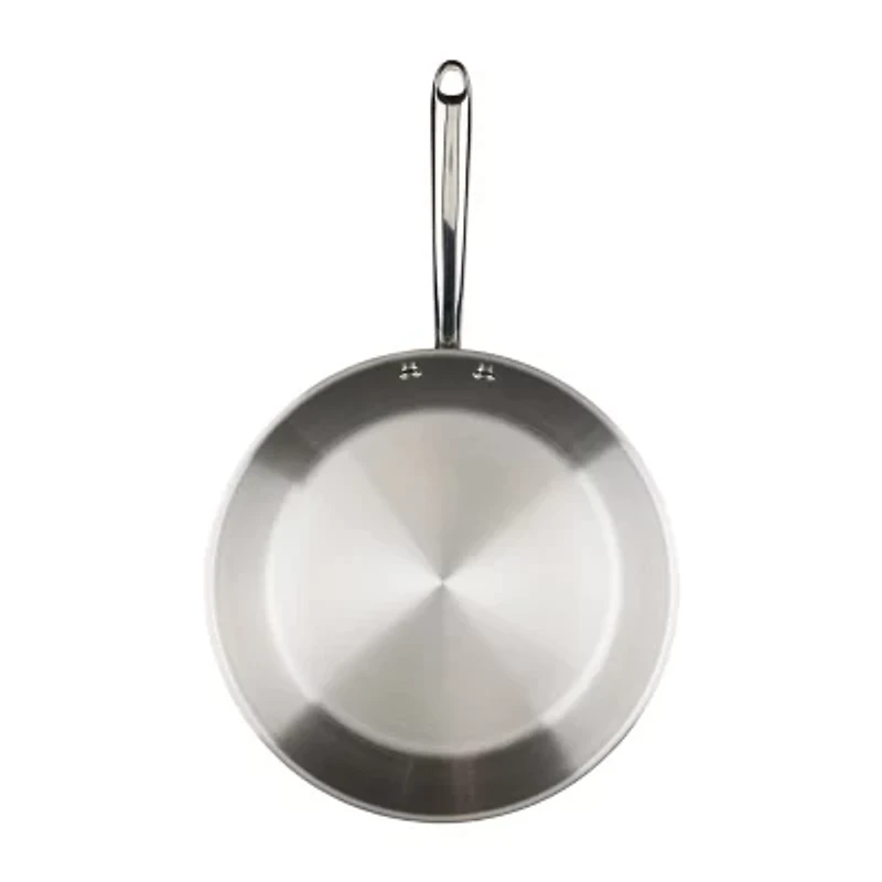 Rachael Ray Stainless Steel 12.5" Skillet