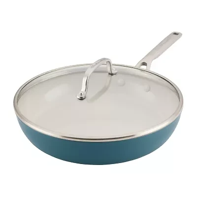KitchenAid Hard Anodized 12.25" Covered Frying Pan