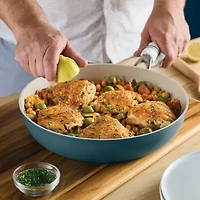 KitchenAid Hard Anodized 12.25" Covered Frying Pan